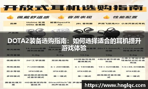 雷火电竞DOTA2装备选购指南：如何选择适合的耳机提升游戏体验